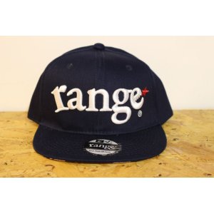 画像: ［range] range original snap back cap -Navy-