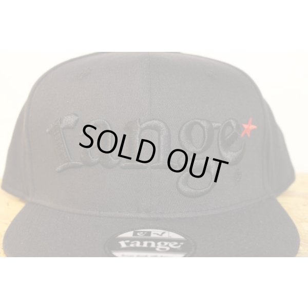 画像2: ［range] range original snap back cap -Black- (2)