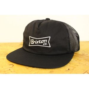 画像: 【BRIXTON】PEARSON MESH CAP-Black-