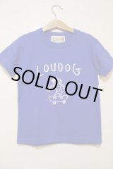 画像: [LOU DOG] LOU DOG skate KIDS Tee(90cm/100cm/110cm/120cm/130cm) -ブルー-