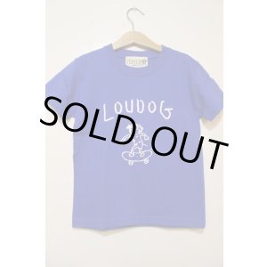 画像: [LOU DOG] LOU DOG skate KIDS Tee(90cm/100cm/110cm/120cm/130cm) -ブルー-