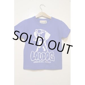 画像: [LOU DOG] LOU DOG KIDS Tee(100cm/110cm/120cm/130cm) -ブルー-