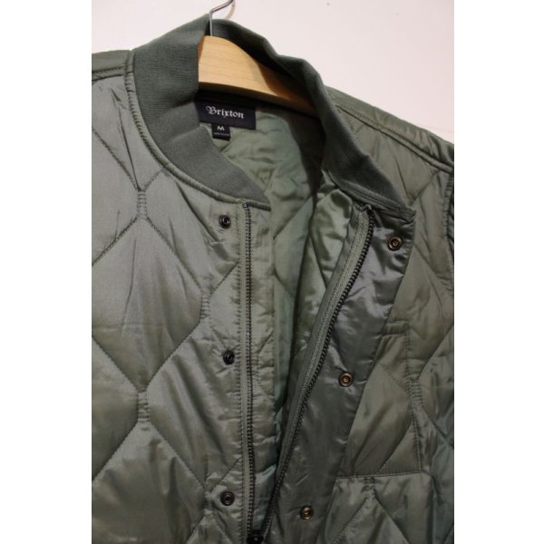画像3: 【BRIXTON】CRAWFORD JACKET -SAGE-※Mサイズのみ (3)