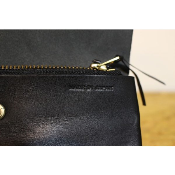 画像5: [ANIMALIA] Chisholm Trail Wallet #001 -Black- (5)