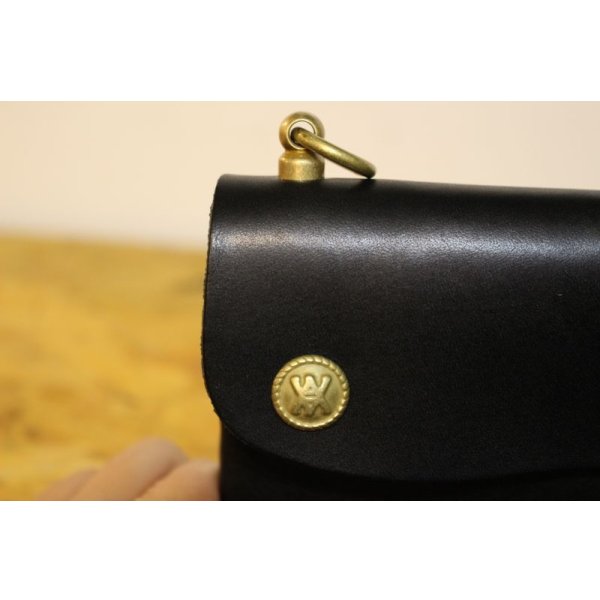 画像6: [ANIMALIA] Chisholm Trail Wallet #001 -Black- (6)