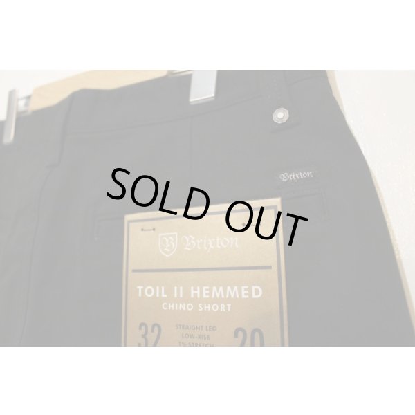 画像4: 【BRIXTON】TOIL HEMMED SHORT -Black- (4)