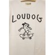 画像2: [LOU DOG] LOUDOG Skate S/STee-WHITE- (2)