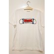 画像1: [LOU DOG] LOU DOG スケボーTee -White-  (1)