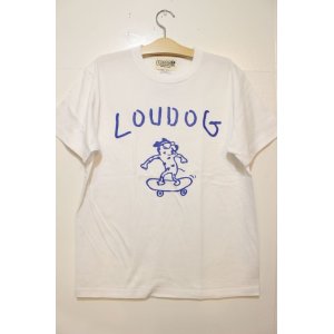 画像: [LOU DOG] LOUDOG Skate S/STee-White&Blue