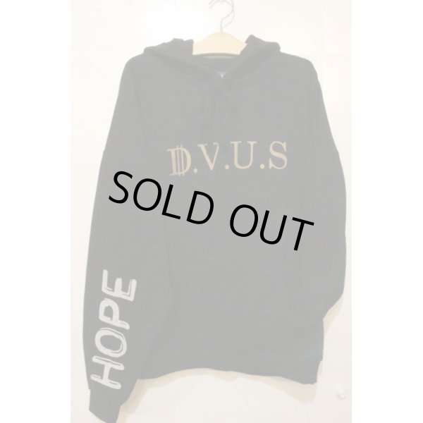 画像1: SALE70％OFF!! [Deviluse]DVUS Dropshoulder pullover Hooded-Black-　※Mサイズのみ (1)