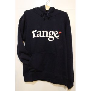 画像: [range] range logo sweat pullover Hoody-Navy- 