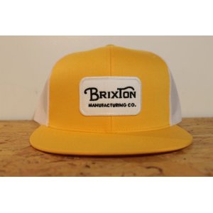 画像: 【BRIXTON】Grade Mesh Cap -Nugget Gold-