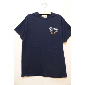 画像: [ZOO DOG] ZOODOG S/STee -navy- ※Mサイズのみ