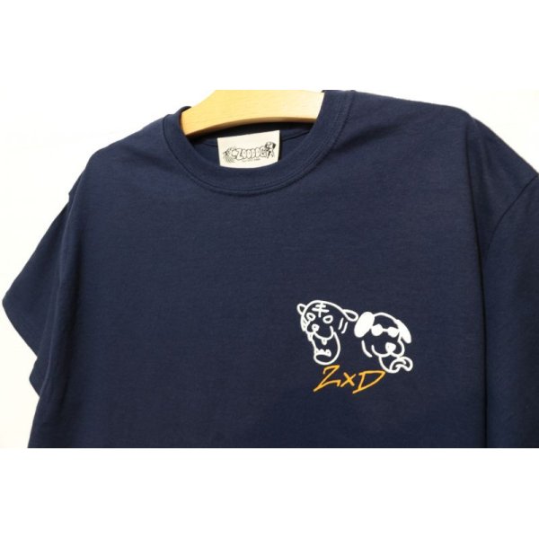 画像2: [ZOO DOG] ZOODOG S/STee -navy- ※Mサイズのみ (2)