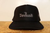 画像: [Deviluse]Logo Mesh Cap-Black-
