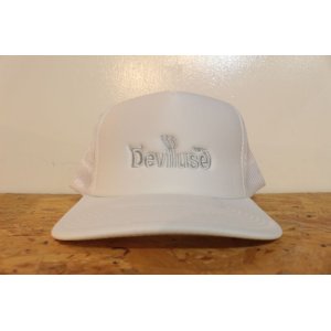 画像: [Deviluse]Logo Mesh Cap-White-