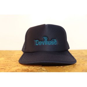 画像: [Deviluse]Logo Mesh Cap-Navy-
