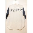 画像2: [LOU DOG] LOU DOG skate est.2011 Baseball ラグランTee -White/Navy-   (2)