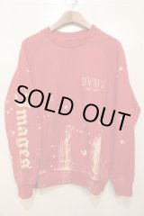 画像: ※SALE70%OFF [Deviluse] Bleach Crewneck-Red-※Mサイズのみ