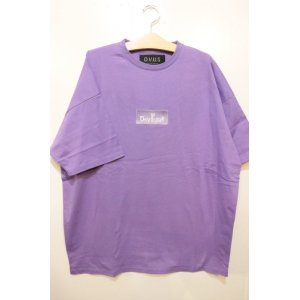 画像: [DEVILUSE]Box Logo Big T-shirts-Lavender-