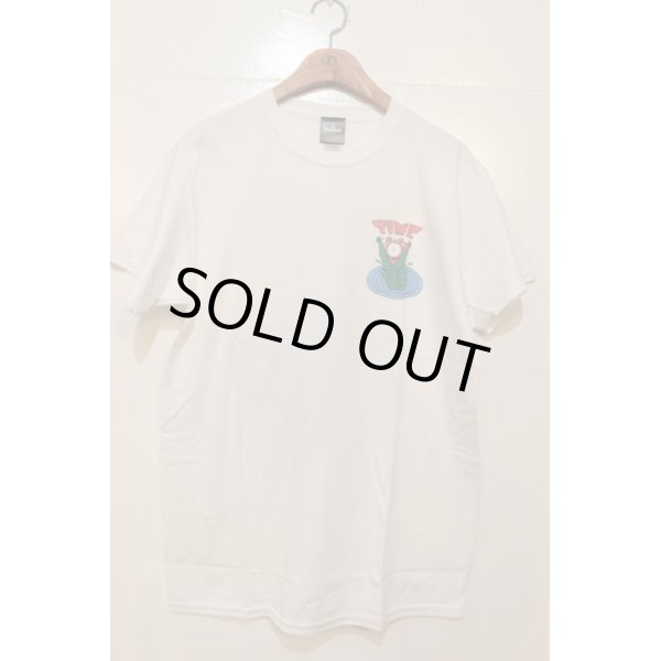 画像1: ☆SALE30％OFF [DEVILUSE]EAT TIME T-shirts-White-　Lサイズのみ (1)