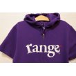 画像3: ☆SALE50％OFF ［range] range logo sweat pull S/S Hoody-purple- ※Mサイズのみ (3)
