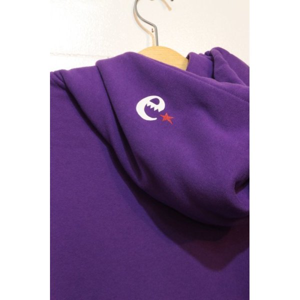 画像5: ☆SALE50％OFF ［range] range logo sweat pull S/S Hoody-purple- ※Mサイズのみ (5)