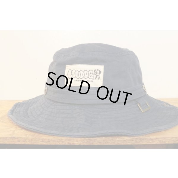 画像1: [LOU DOG] ADVENTURE HAT-Navy-  (1)