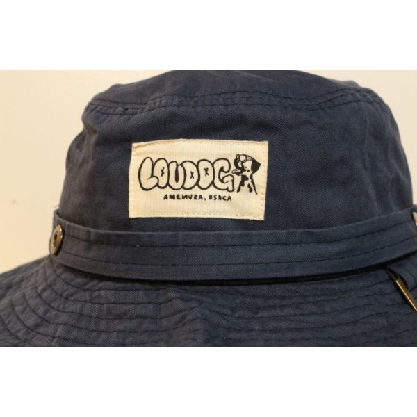 画像2: [LOU DOG] ADVENTURE HAT-Navy-  (2)