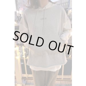 画像: [LOU DOG] LOU DOGバイカラーフーディー-Gray-