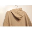 画像3: [LOU DOG] LOU DOG半袖スウェットパーカー-Beige-　※ワンサイズ (3)