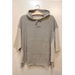 画像1: [LOU DOG] LOU DOG半袖スウェットパーカー-Gray- ※ワンサイズ (1)