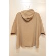 画像2: [LOU DOG] LOU DOG半袖スウェットパーカー-Beige-　※ワンサイズ (2)