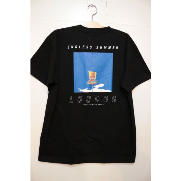 画像3: [LOU DOG] LOUDOG "Endless Summer" SKY S/S Tee-Black- (3)