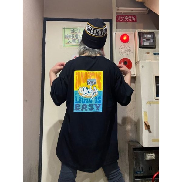 画像3: [LOU DOG] LOUDOG SUMMERTIME S/S Tee-Black- (3)