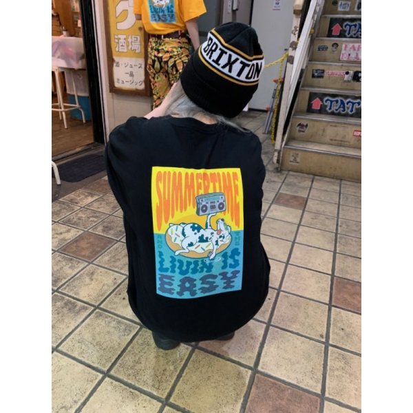 画像4: [LOU DOG] LOUDOG SUMMERTIME S/S Tee-Black- (4)