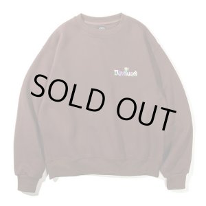 画像: ※SALE30%OFF [Deviluse] Logo Plants Crewneck -Brown-