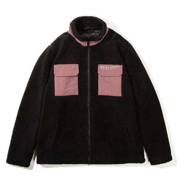 画像1: ※SALE30%OFF [Deviluse] Borg JKT -Black- (1)