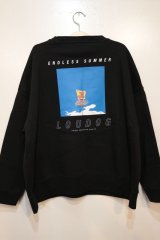 画像: [LOU DOG] LOUDOG  "Endless Summer" SKY ビッグスウェット L/S -Black-