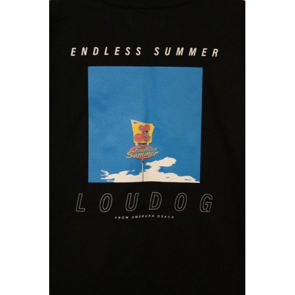 画像2: [LOU DOG] LOUDOG  "Endless Summer" SKY ビッグスウェット L/S -Black- (2)