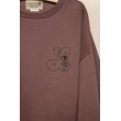 画像3: [LOU DOG] LOUDOG  "Endless Summer" SKY ビッグスウェット L/S -Merlot-　 (3)