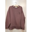 画像2: [LOU DOG] LOUDOG  "Endless Summer" SKY ビッグスウェット L/S -Merlot-　 (2)