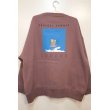 画像1: [LOU DOG] LOUDOG  "Endless Summer" SKY ビッグスウェット L/S -Merlot-　 (1)