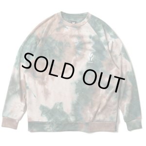 画像: [Deviluse] Tie Dye Crewneck -Green- ※Lサイズのみ