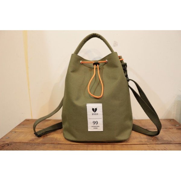 画像1: [DEVILUSE]Bucket Bag-Olive- (1)