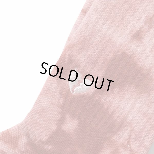 画像2: [DEVILUSE]Tie Dye Socks-Red- (2)