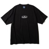 画像: [DEVILUSE] Oval Logo Big T-shirts-Black-
