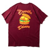 画像: [DEVILUSE] Devil's Diner T-shirts-Maroon-
