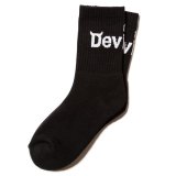 画像:  [DEVILUSE]Logo Short Socks-Black-