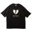 画像1: [DEVILUSE]Heartaches Big T-shirts-Black- (1)